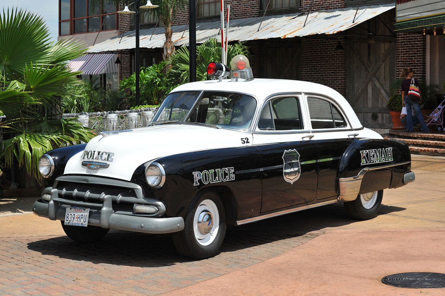 Old Police car, located on Kemah Boardwalk
