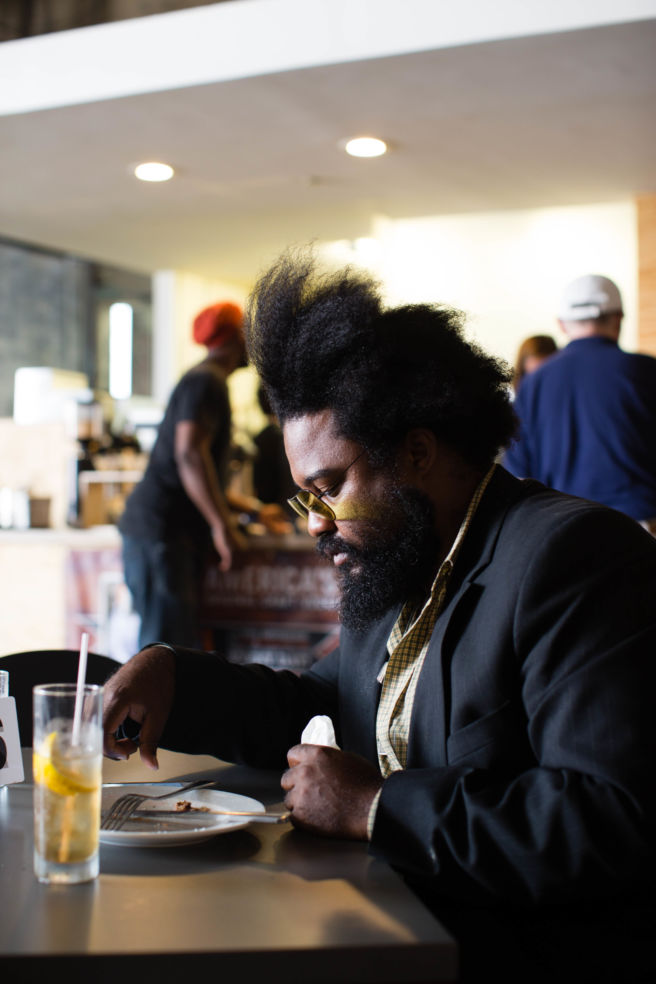 Live DJs and a full food and drink menu are part of the brand-new museum café’s modern vibe.
