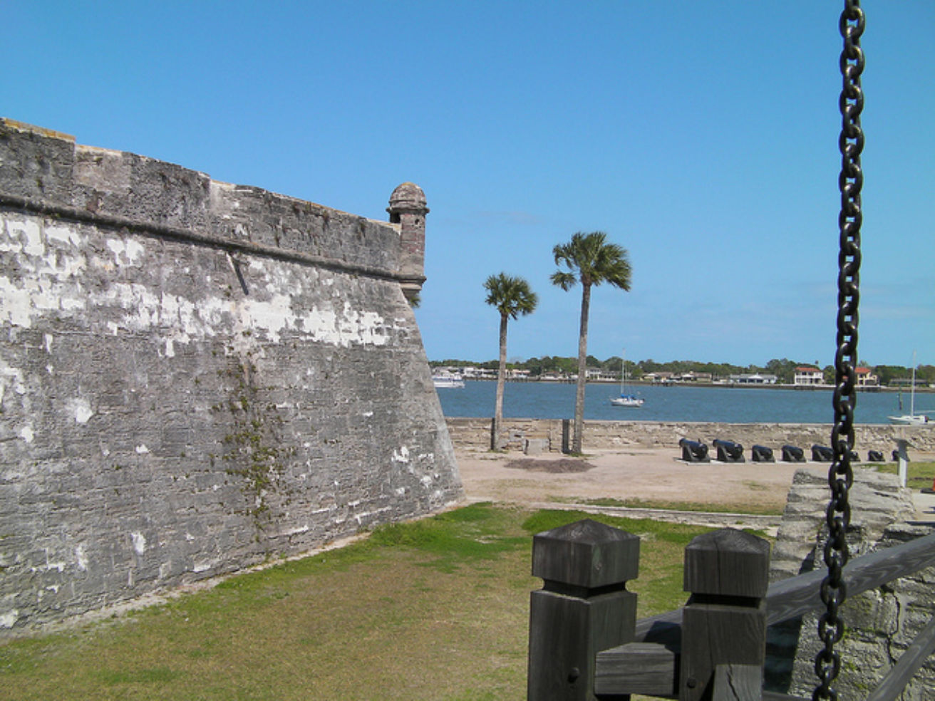 Castillo de San Marcos in St. Augustine, Florida