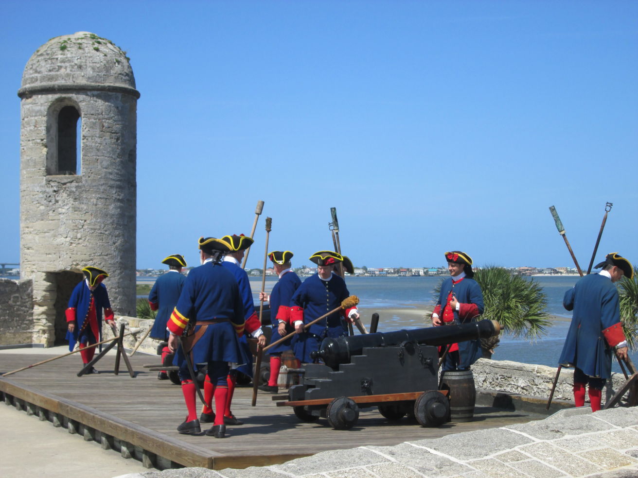 Castillo de San Marcos in St. Augustine, Florida
