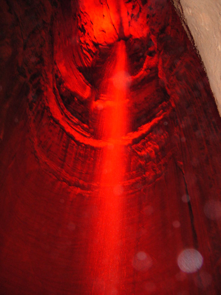 Ruby Falls outside Chattanooga, Georgia