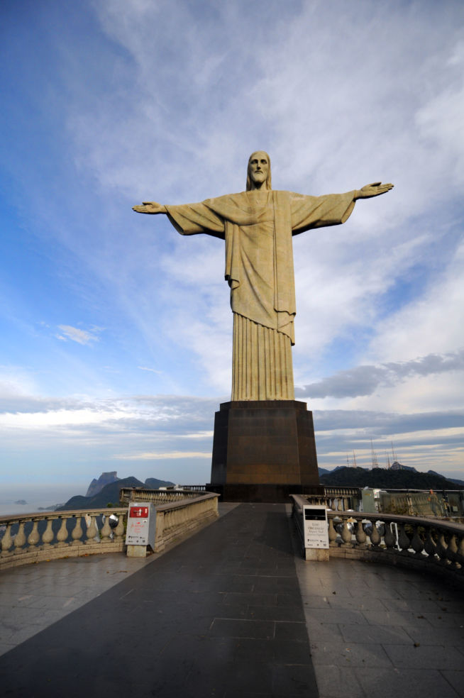 Christ the Redeemer statue in Mount Corcovado, Brazil