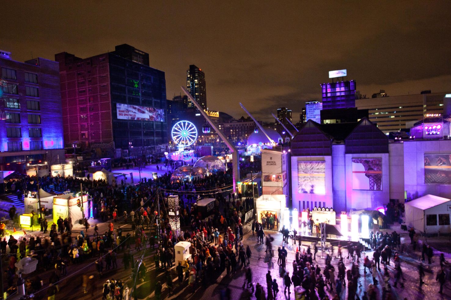 Christmas in Montreal Canada