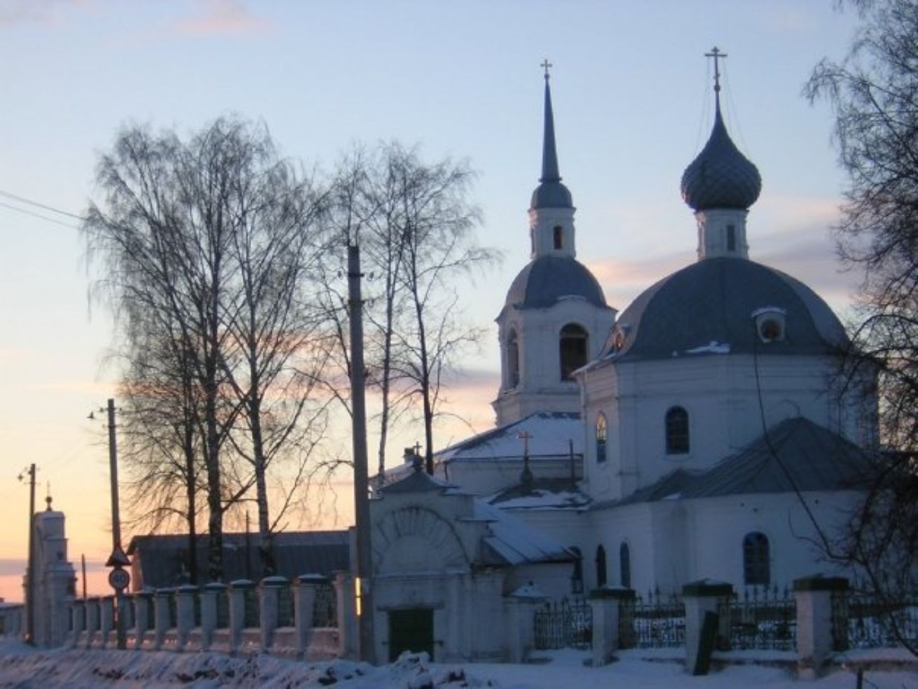 church in Kostroma, Russia