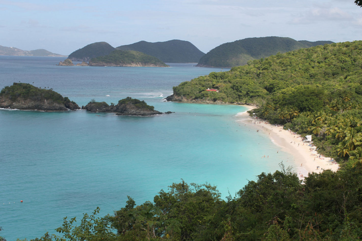 Cinnamon Bay Campground, St. John, U.S. Virgin Islands.