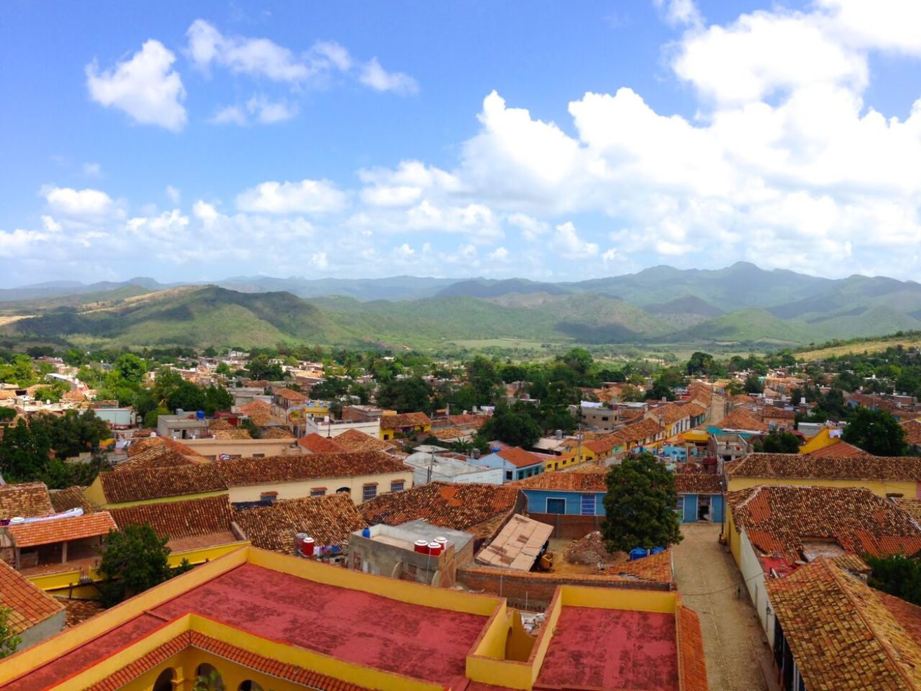 City view of Trinidad, Cuba