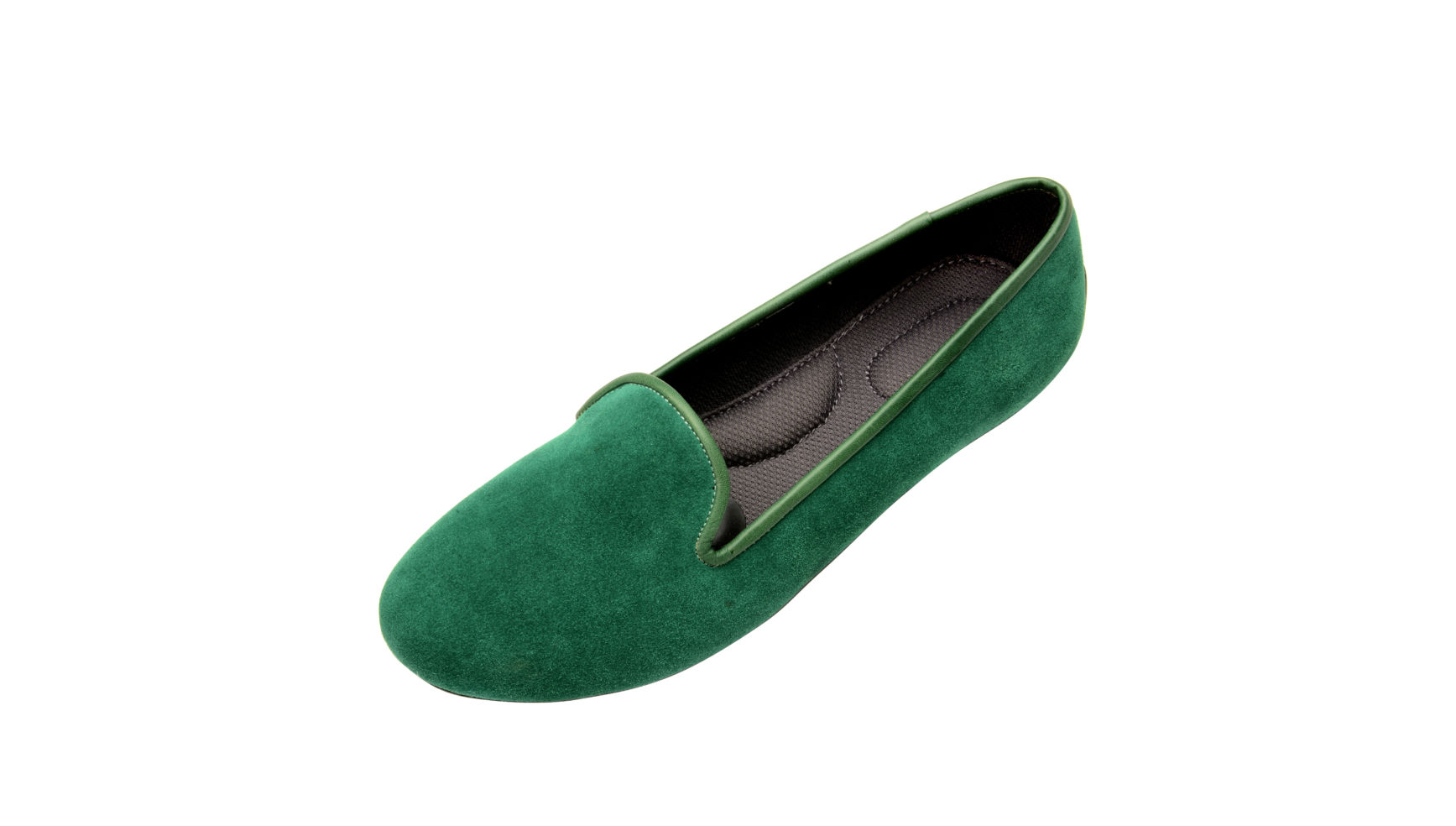 Emerald Suede Loafers So-called “grounding shoes,”