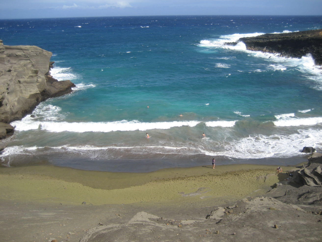 Papakolea Beach Hawaii