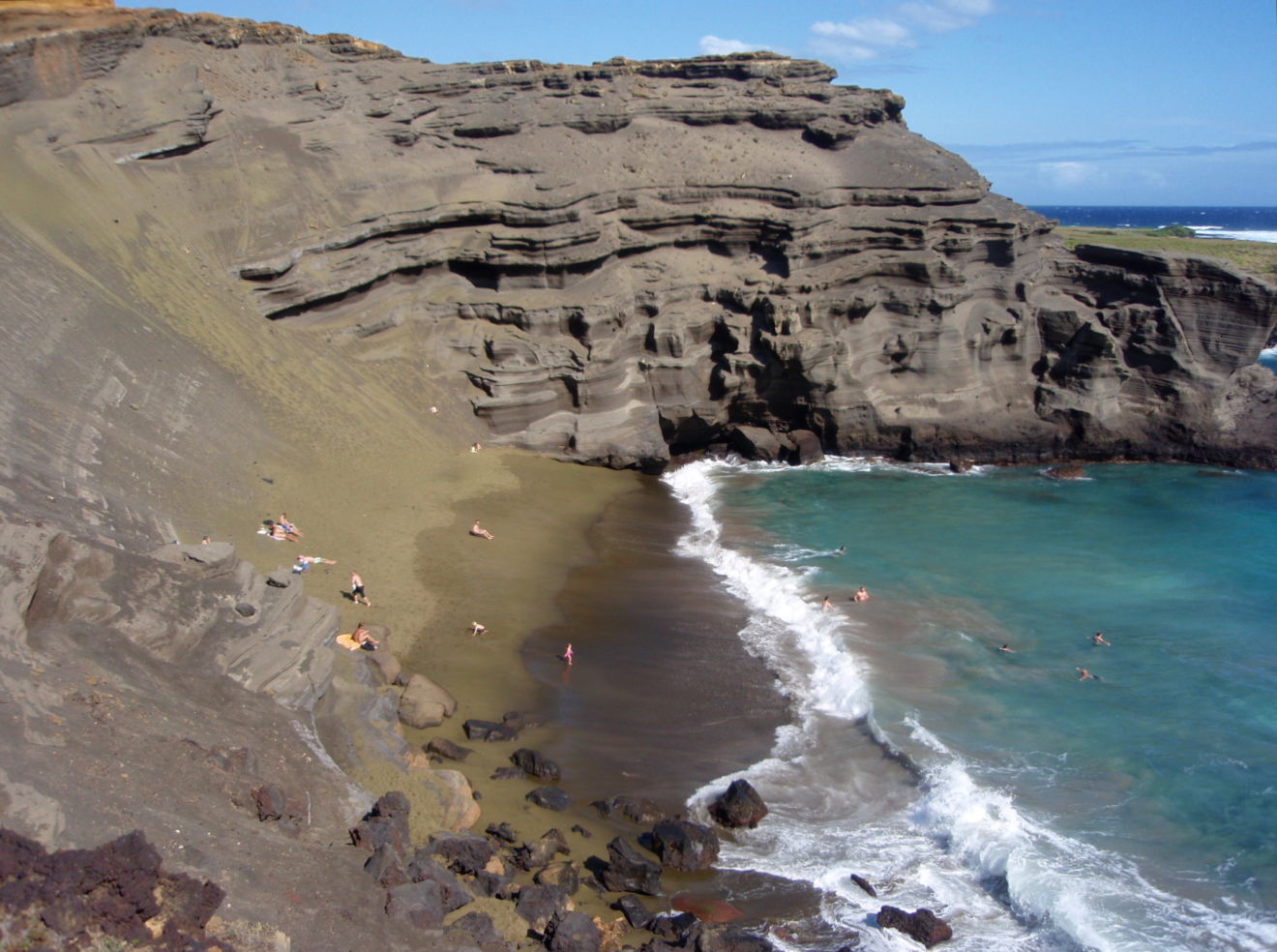 Papakolea Beach Hawaii