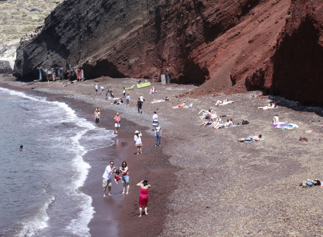 Red Beach Santorini Greece
