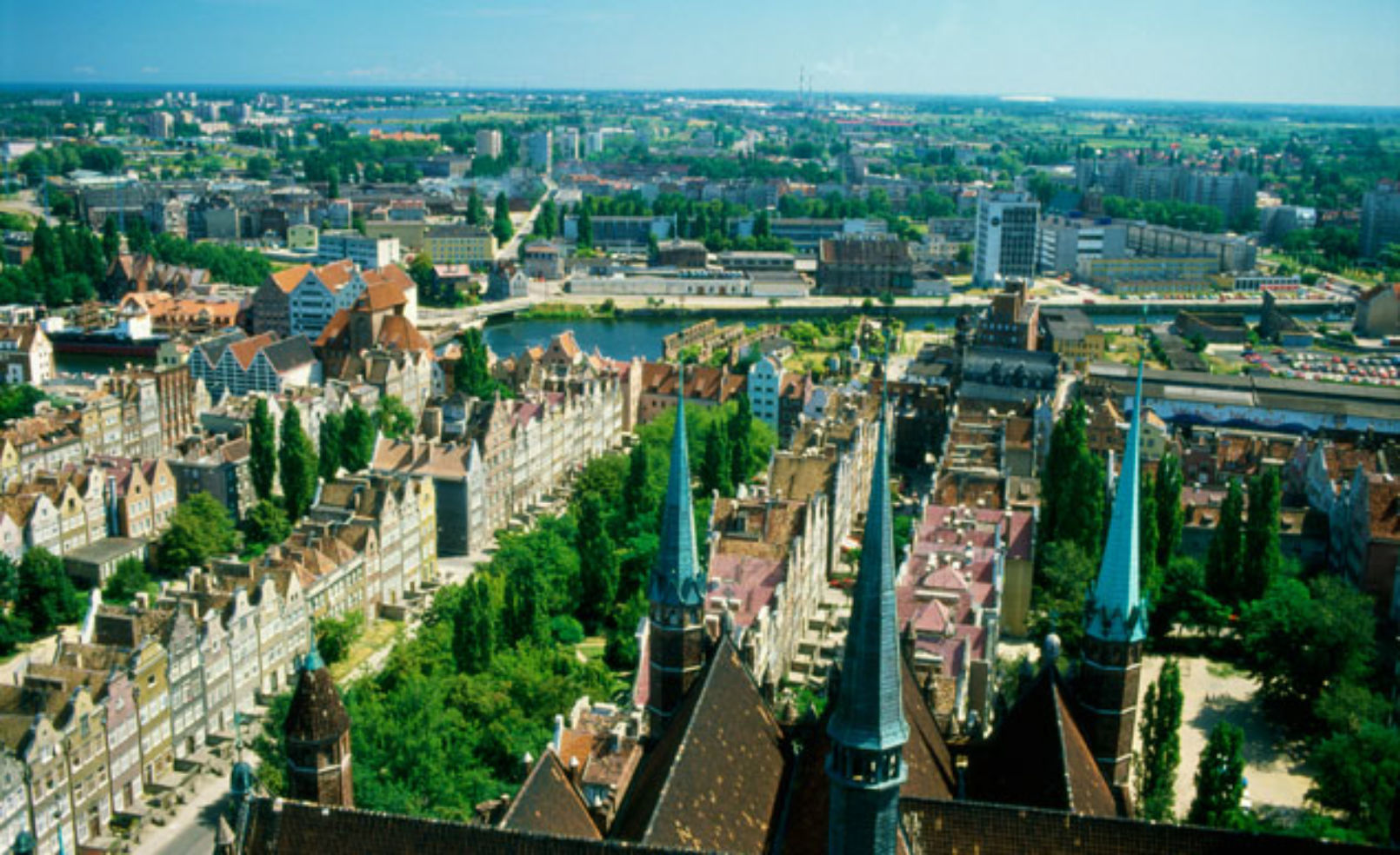 Gdansk aerial