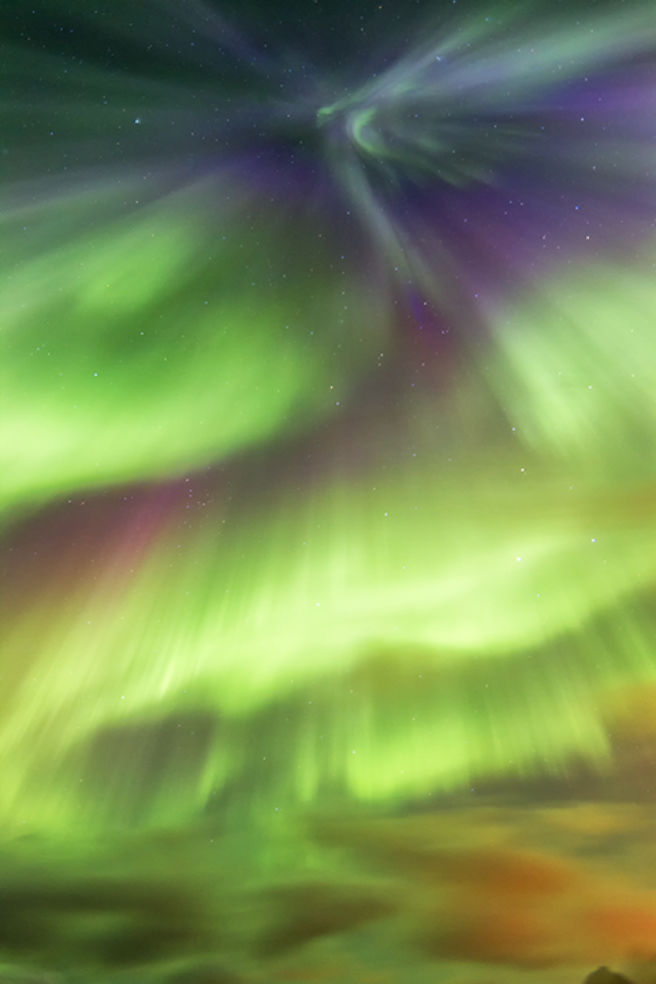 Corona over Isalfjordur