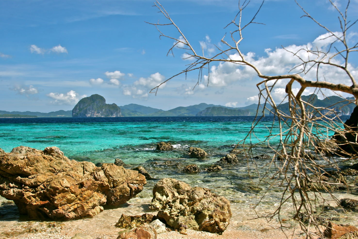 A beautiful beach in Palawan, Philippines
