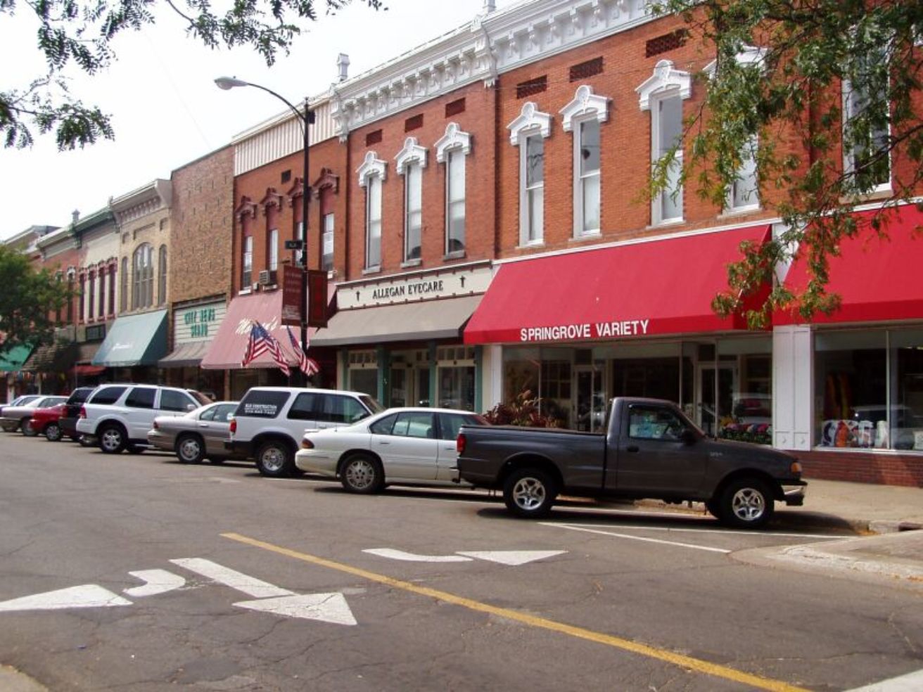 Main Street in Allegan, Michigan