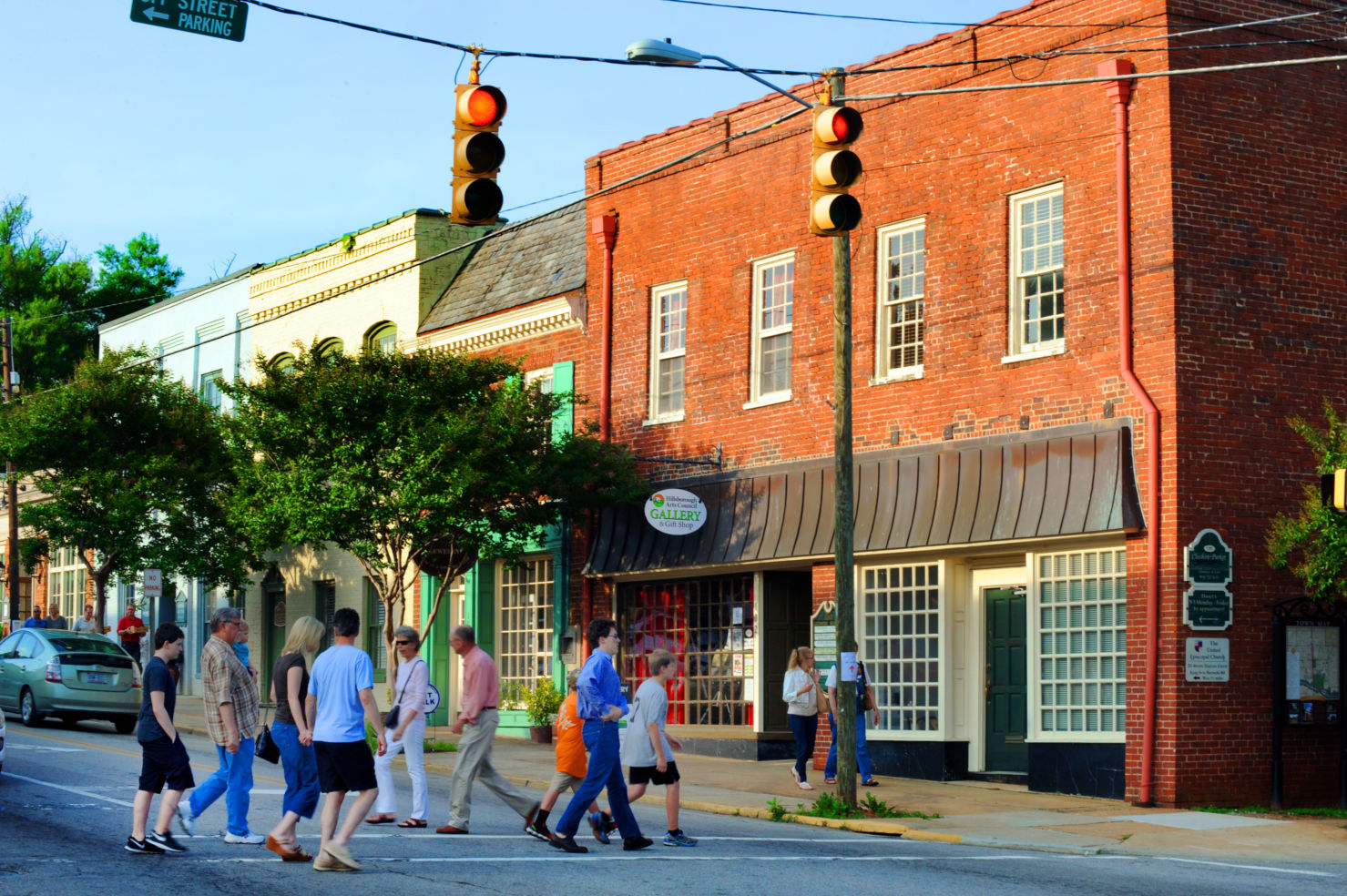 Hillsborough's Churton Street was named Great Main Street in 2012 as part of the Great Places in North Carolina initiative