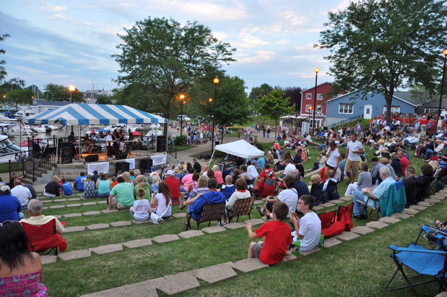 The annual Boppin' by the Basin in Huron, OH