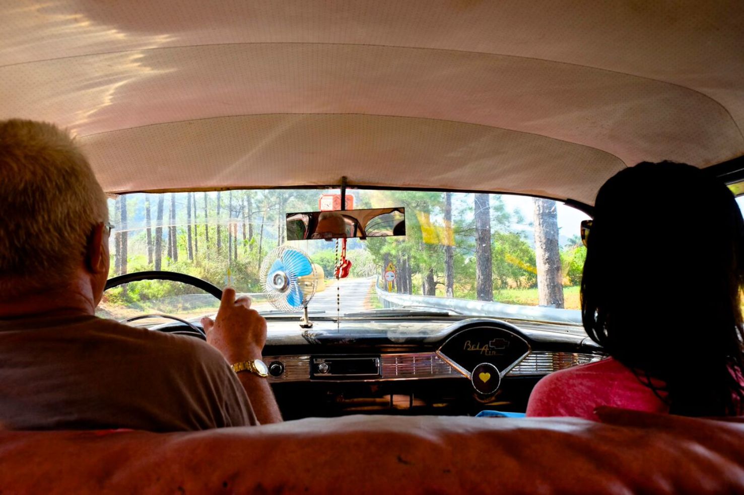 Cuban taxi ride