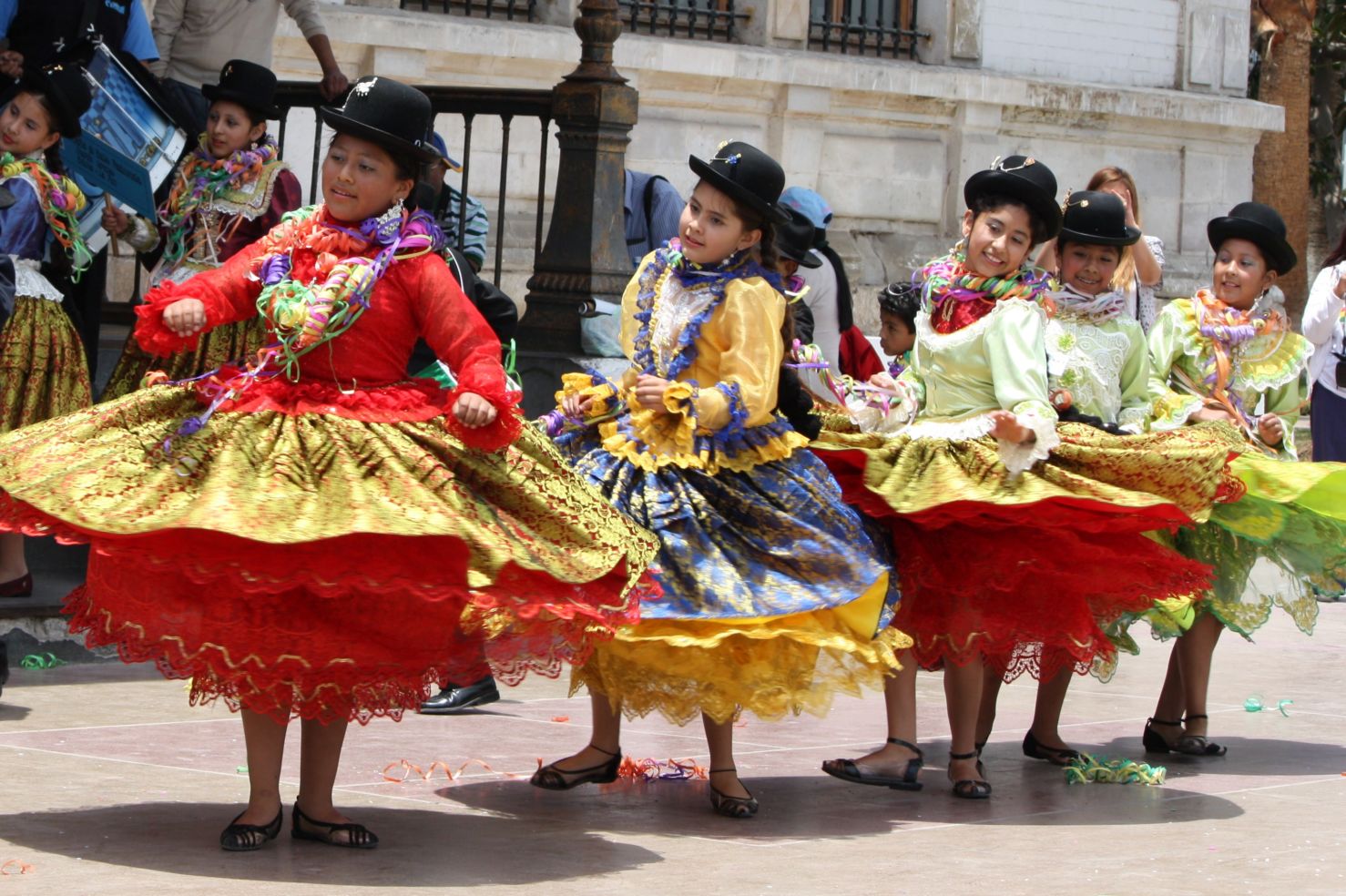 Dancers in Arica, Chile