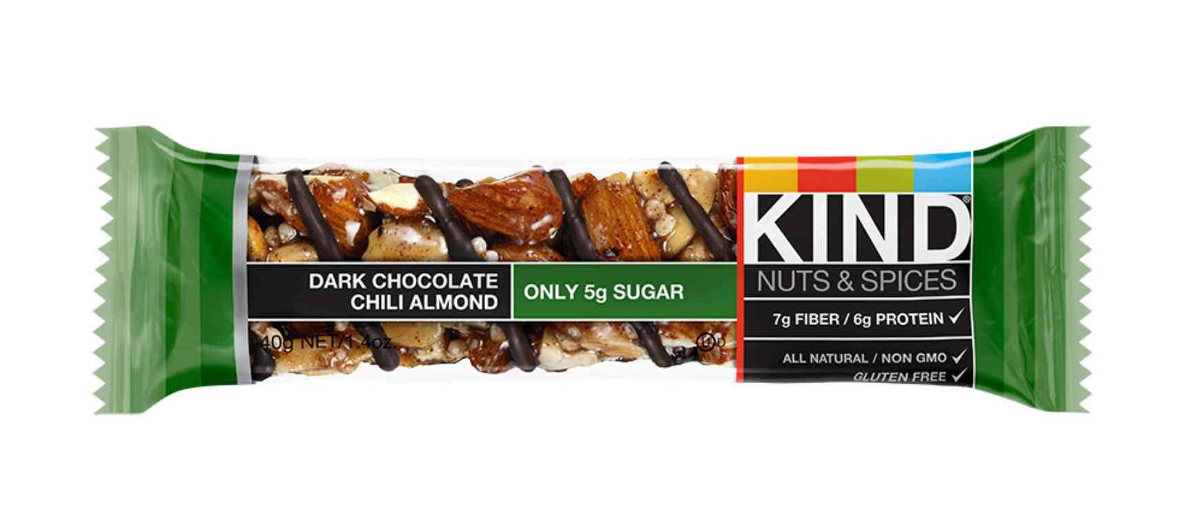 Dark Chocolate Chili Almond Kind Snacks