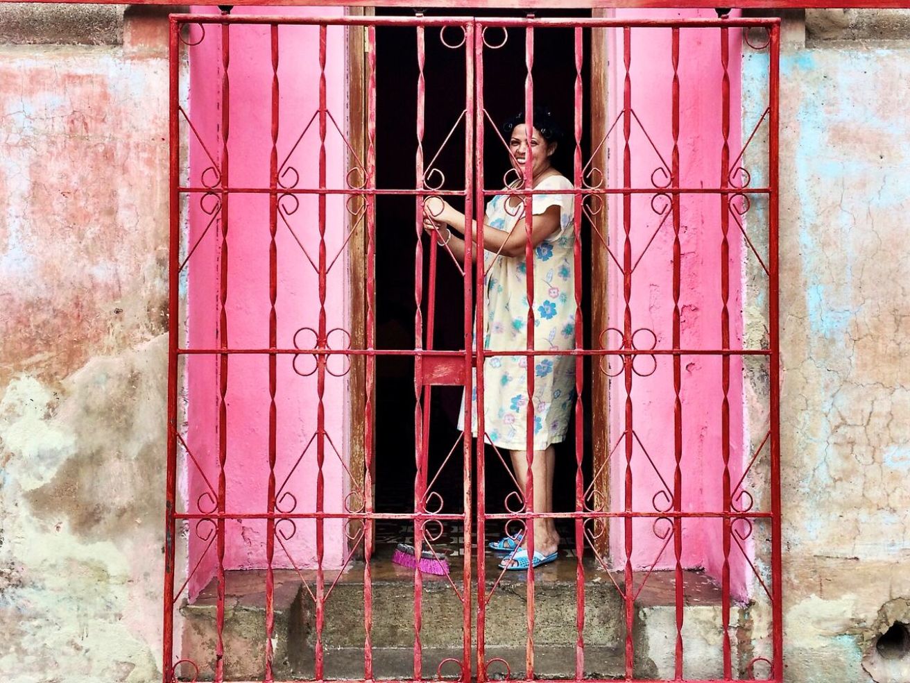 doorway in Cuba