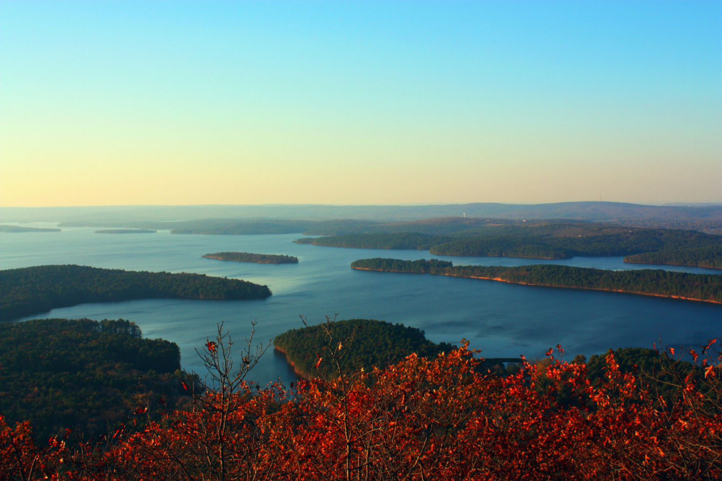 Arkansas River Valley, Pinnacle Mountain, Ouachita Mountains, Arkansas