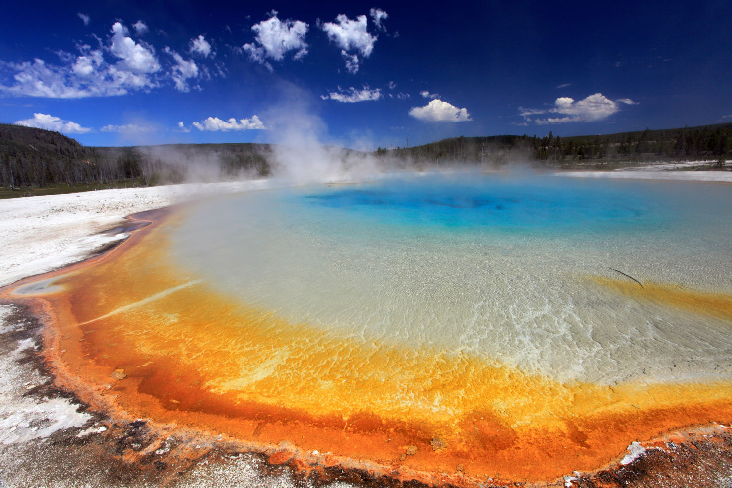 Black Sand Basin, South Yellowstone National Park, Wyoming