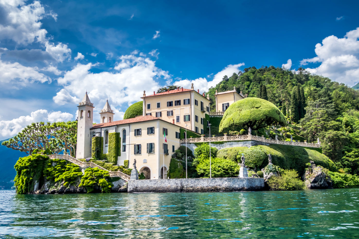 Villa del Balbianello, along Lake Como, Italy
