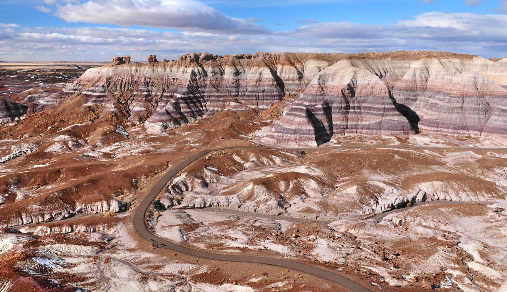 Blue Mesa, hiking trail, Petrified Forest National Park, Arizona