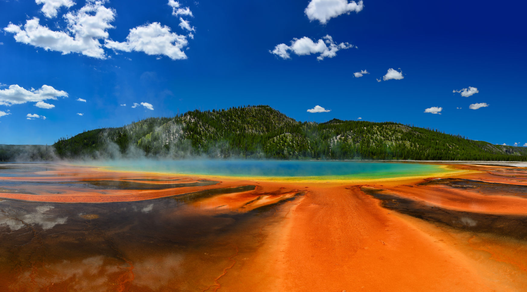 Grand Prismatic Spring, Yellowstone National Park, Wyoming