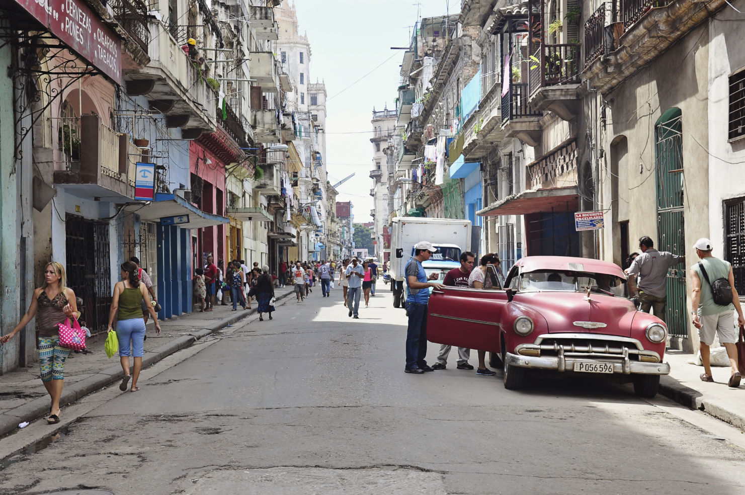 Beautiful Havana city, the capital of Cuba.