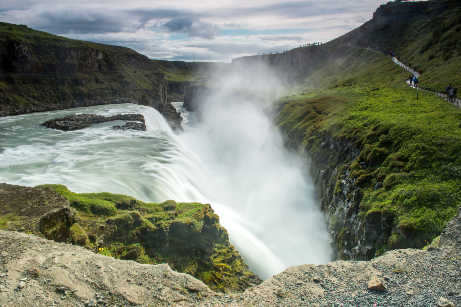 Gullfoss Waterfall, Iceland