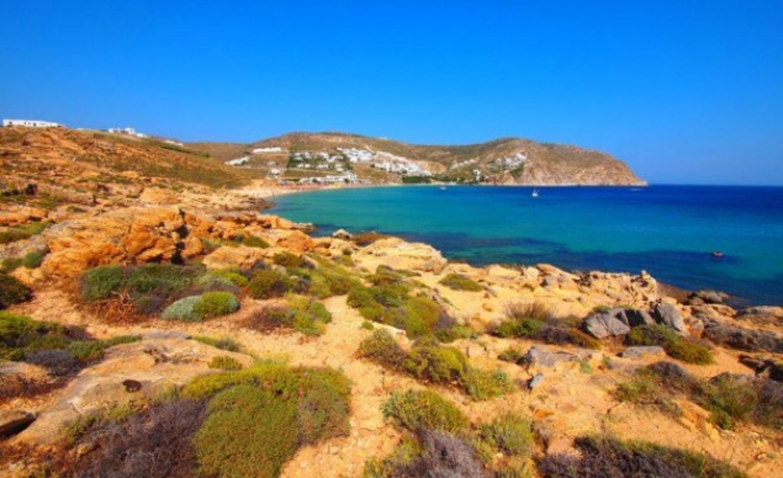 Elia Beach, Mykonos, Greece