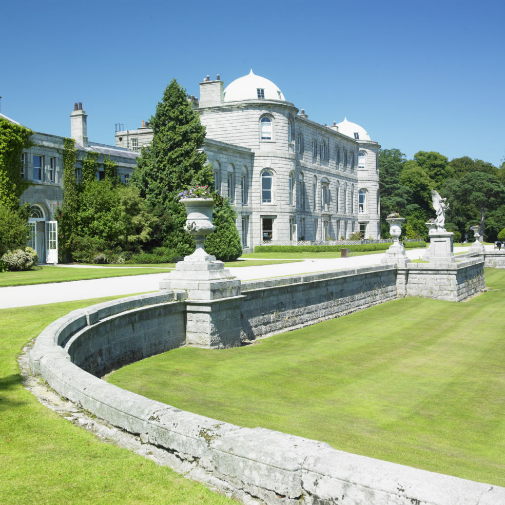Powerscourt House in County Wicklow, Ireland.