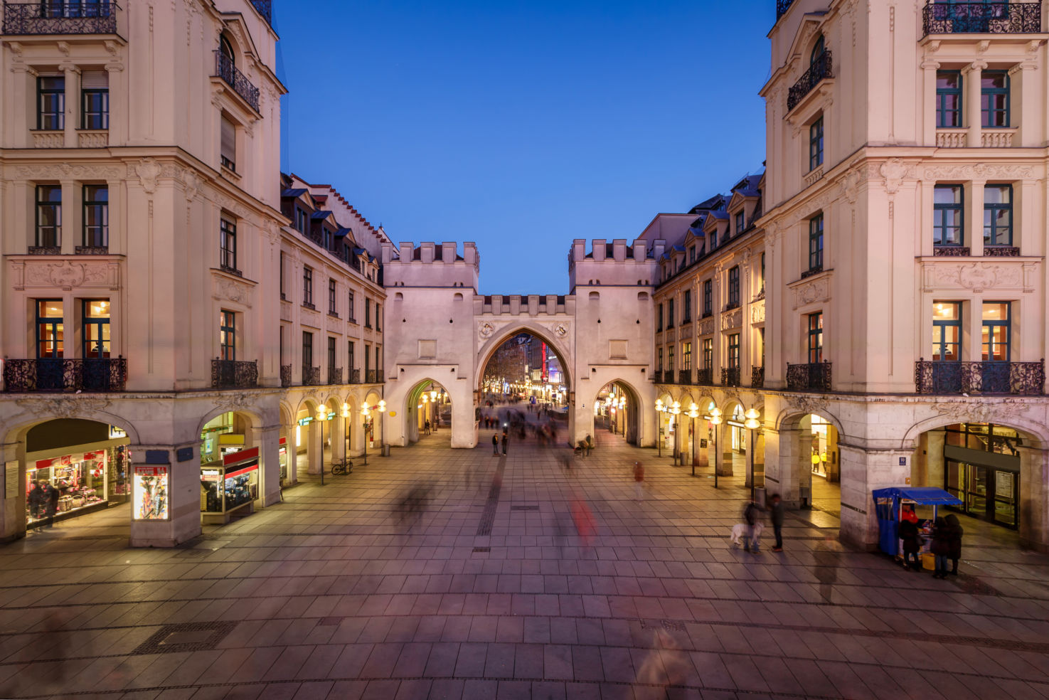 Karlstor Gate and Karlsplatz Square, Munich, Germany