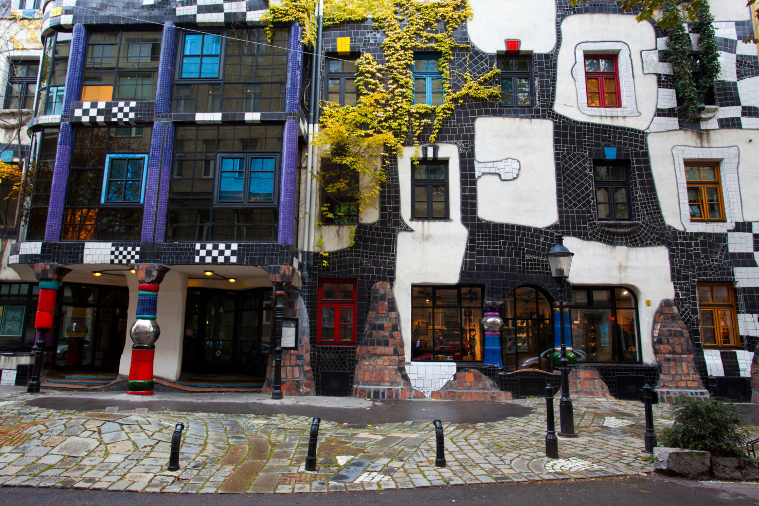 House of Art from famous architect Hundertwasser, Vienna, Austria
