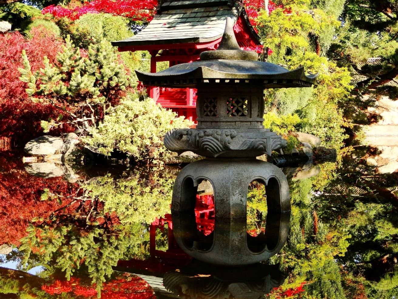 Pagoda Garden at Point Defiance Park in Tacoma, WA