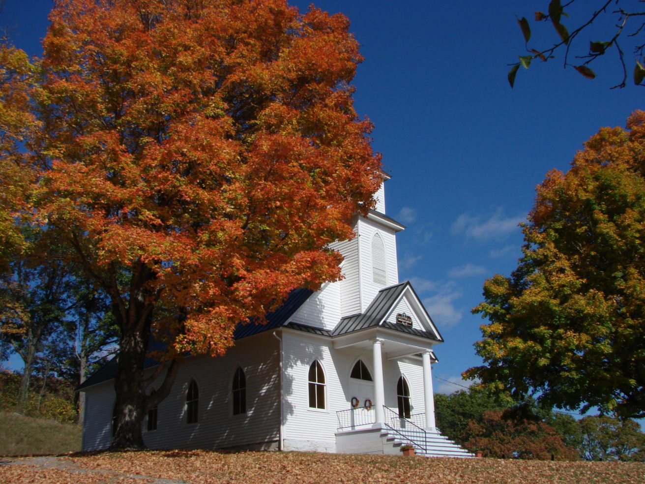 Church near Mountain Lake, Virginia.