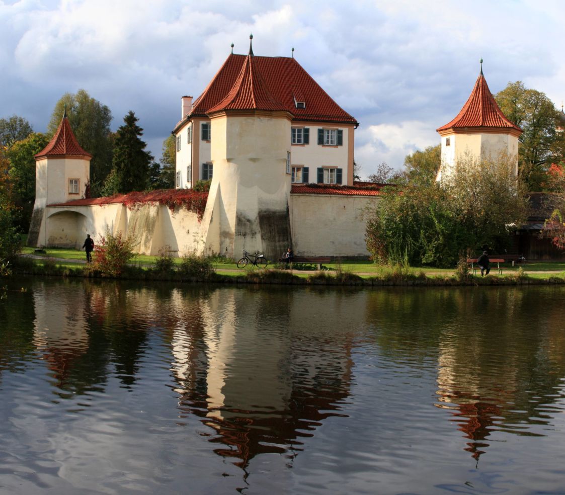 Blutenburg Castle outside of Munich in Germany