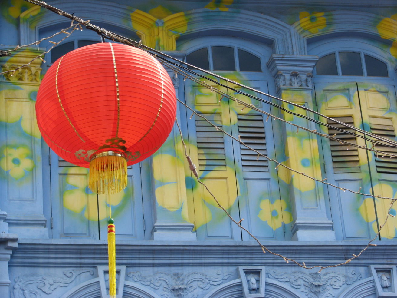 Chinese lanterns in Singapore