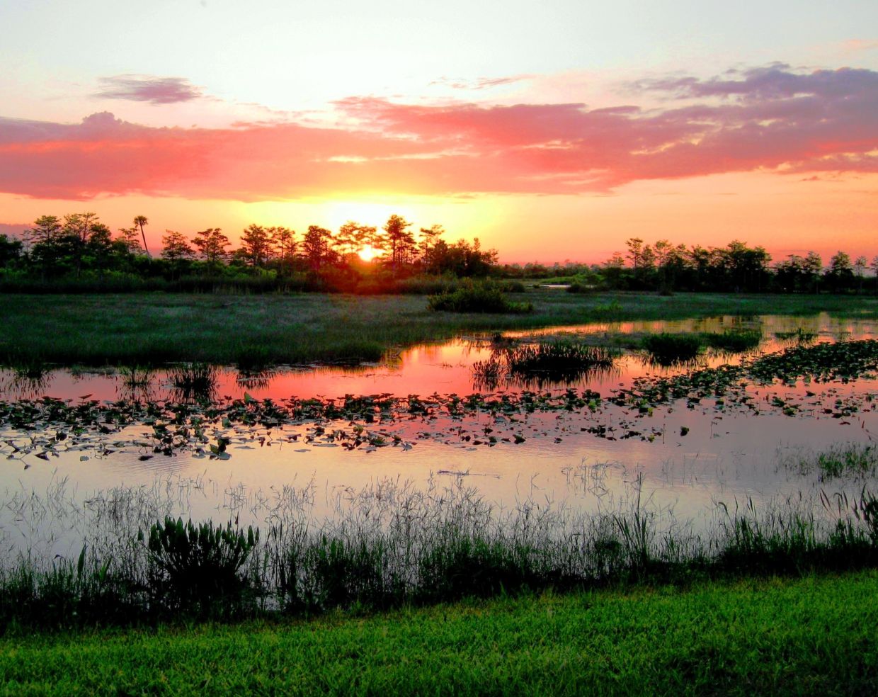 Sunset in West Palm Beach, Florida