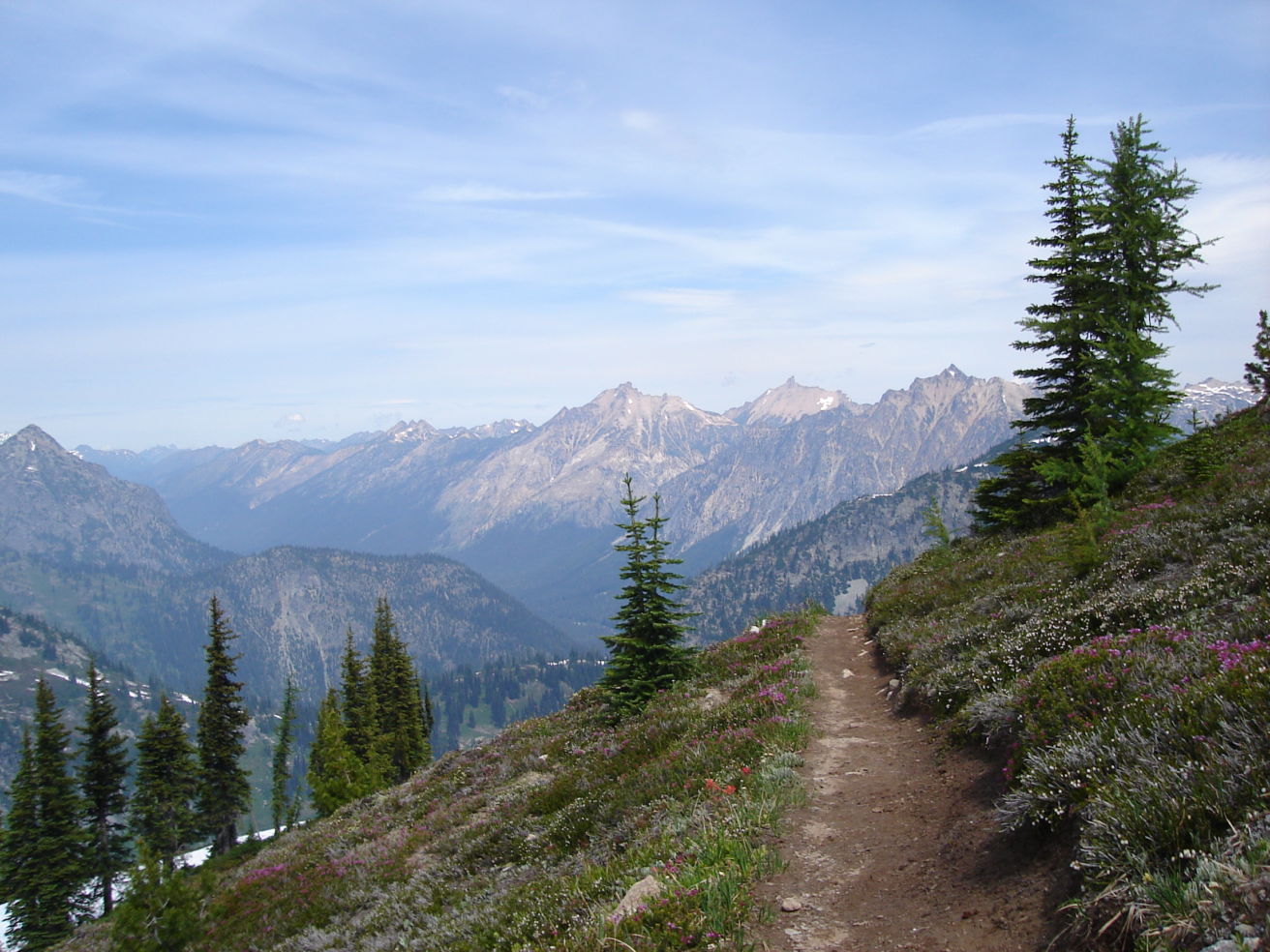 The Maple Loop Trail near Rainy Pass in Washington state.