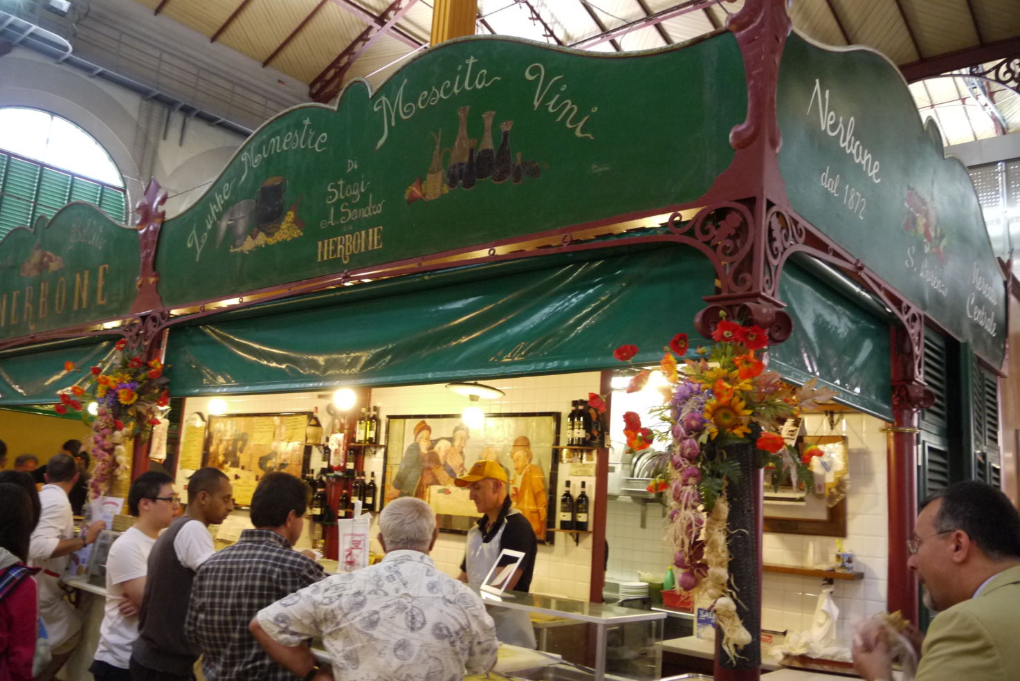 Nerbone at the Central Market in Florence, Italy