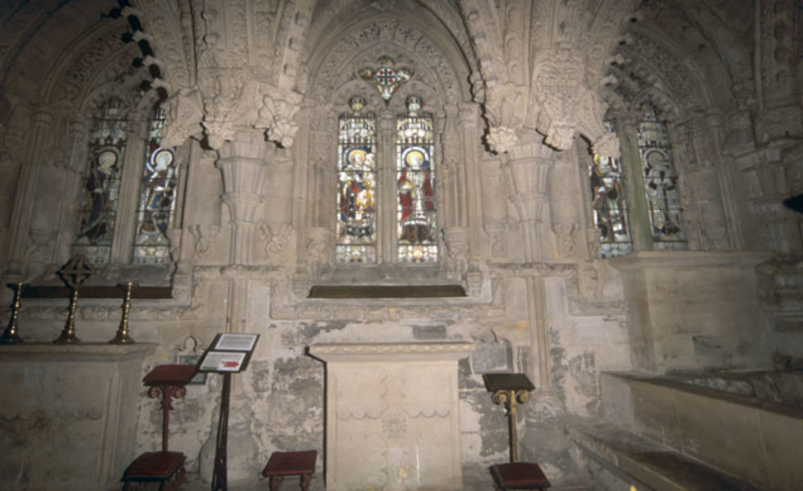 Rosslyn Chapel interior