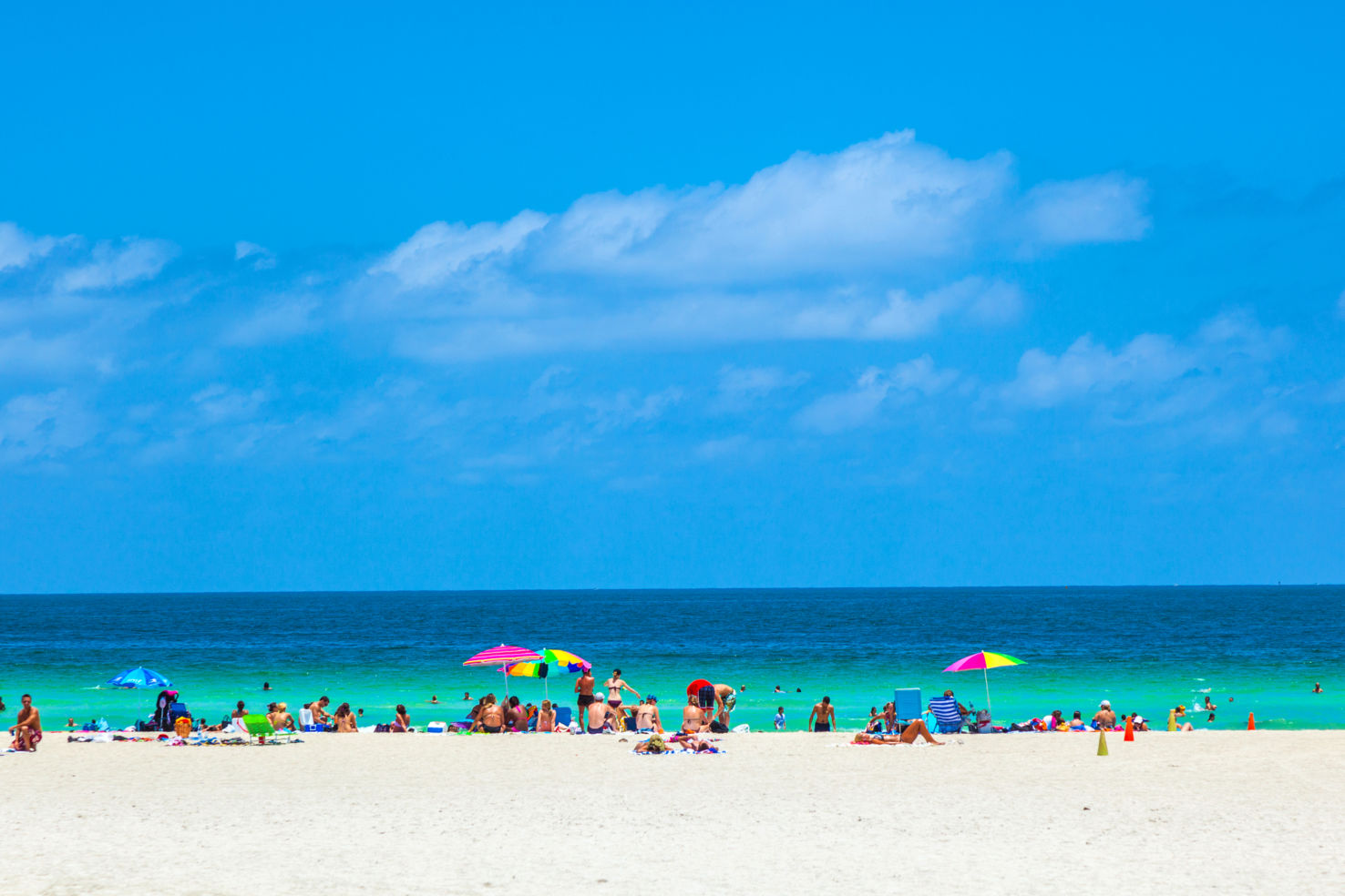 South Beach in Miami Beach, USA