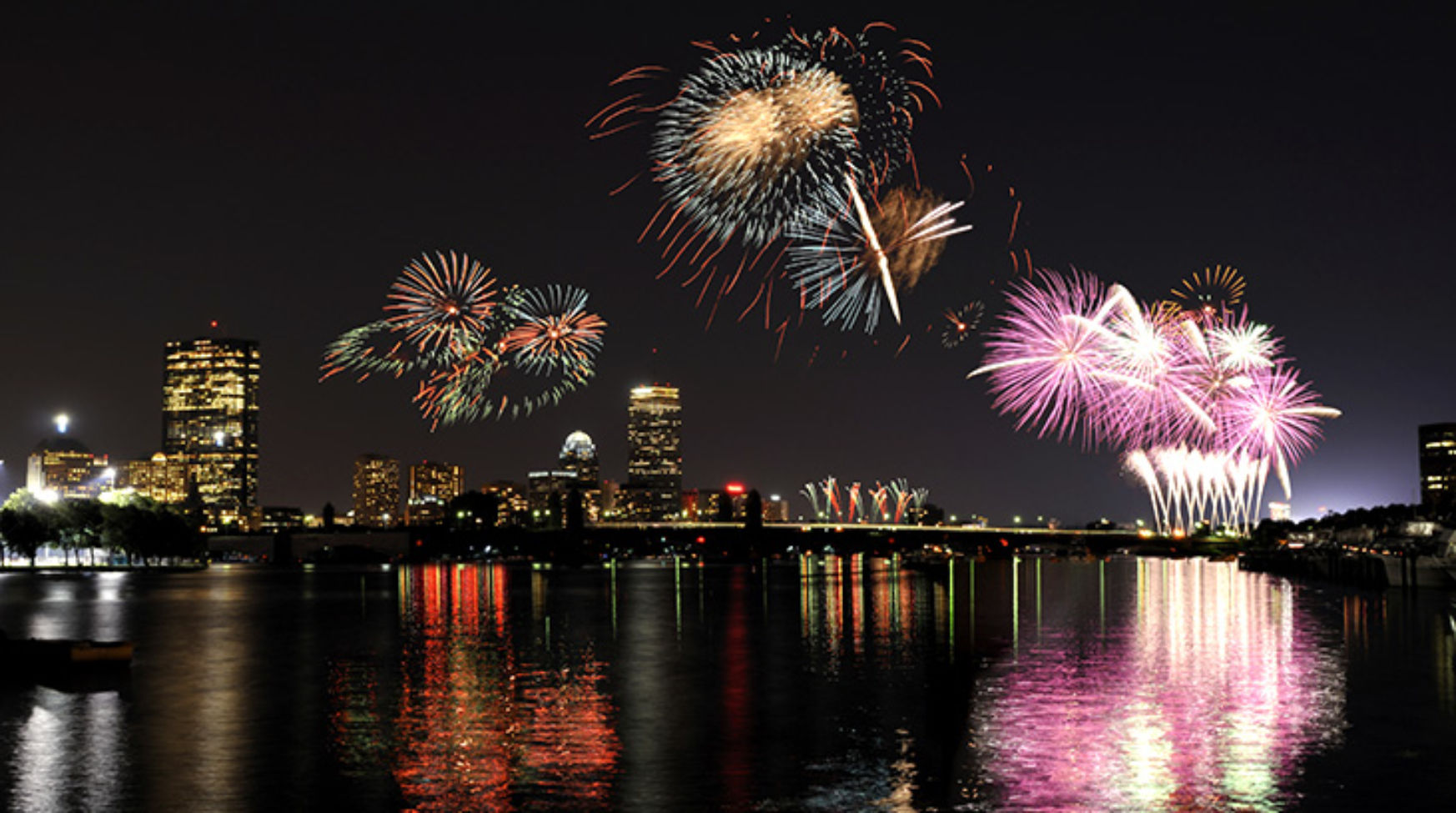Fireworks in Miami