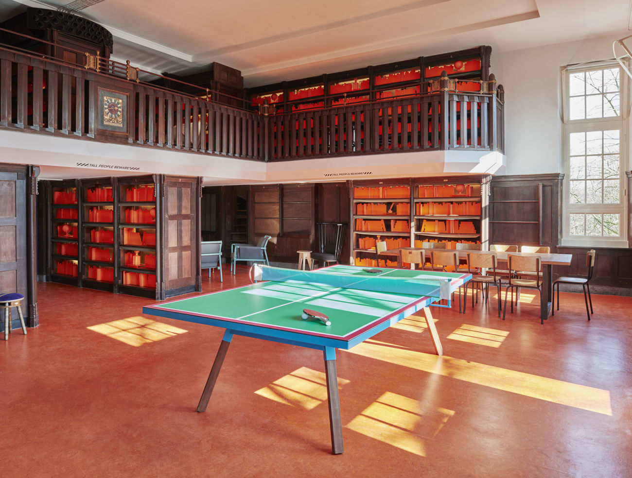 Common space, Generator Amsterdam, Netherlands, hostels