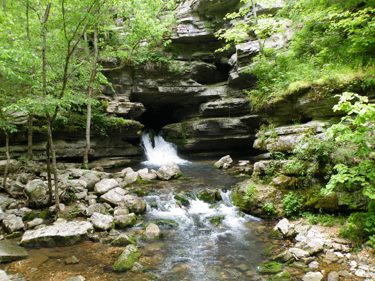 Blanchard springs caverns, Arkansas