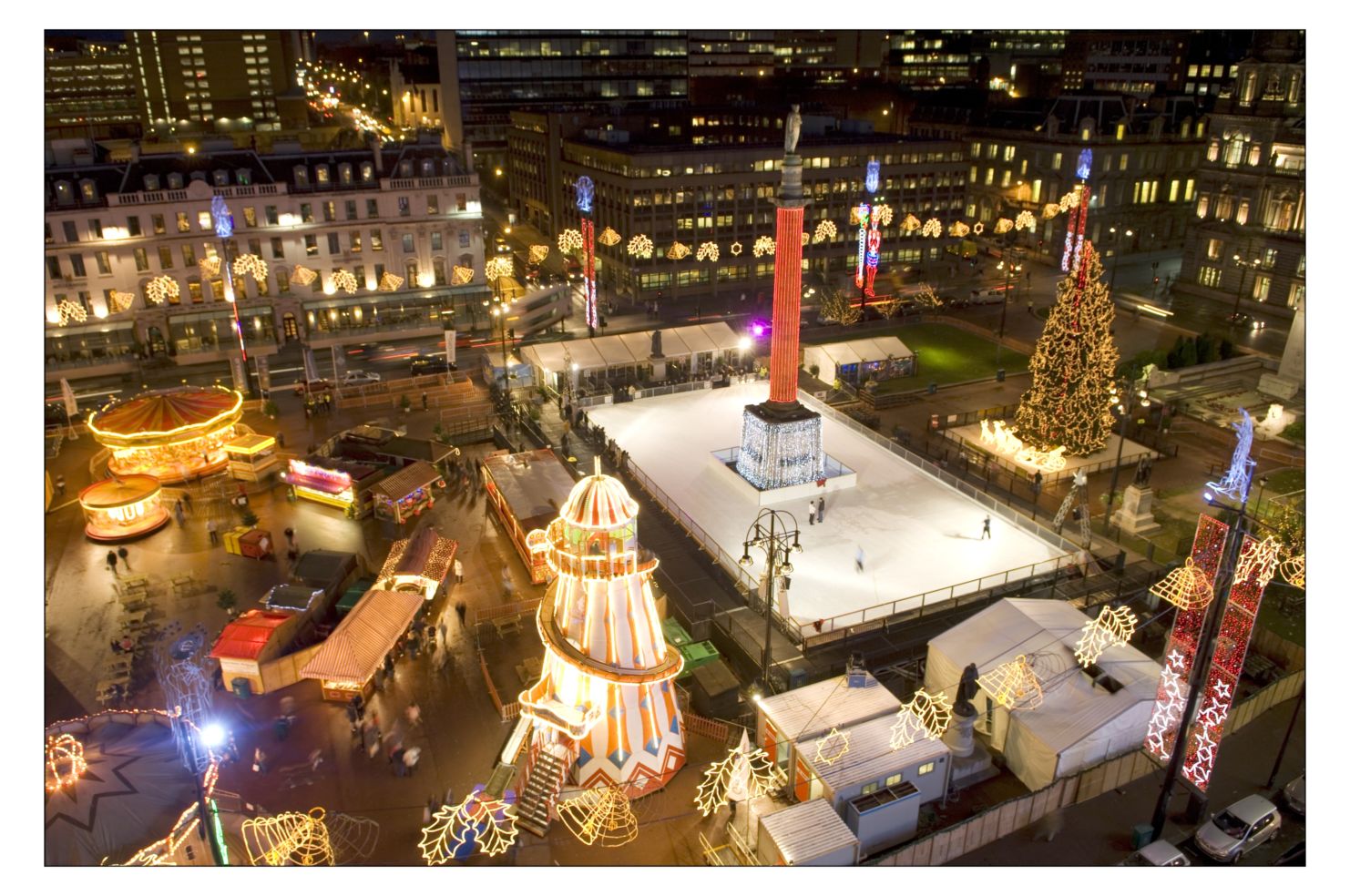 Glasgow Market in Scotland