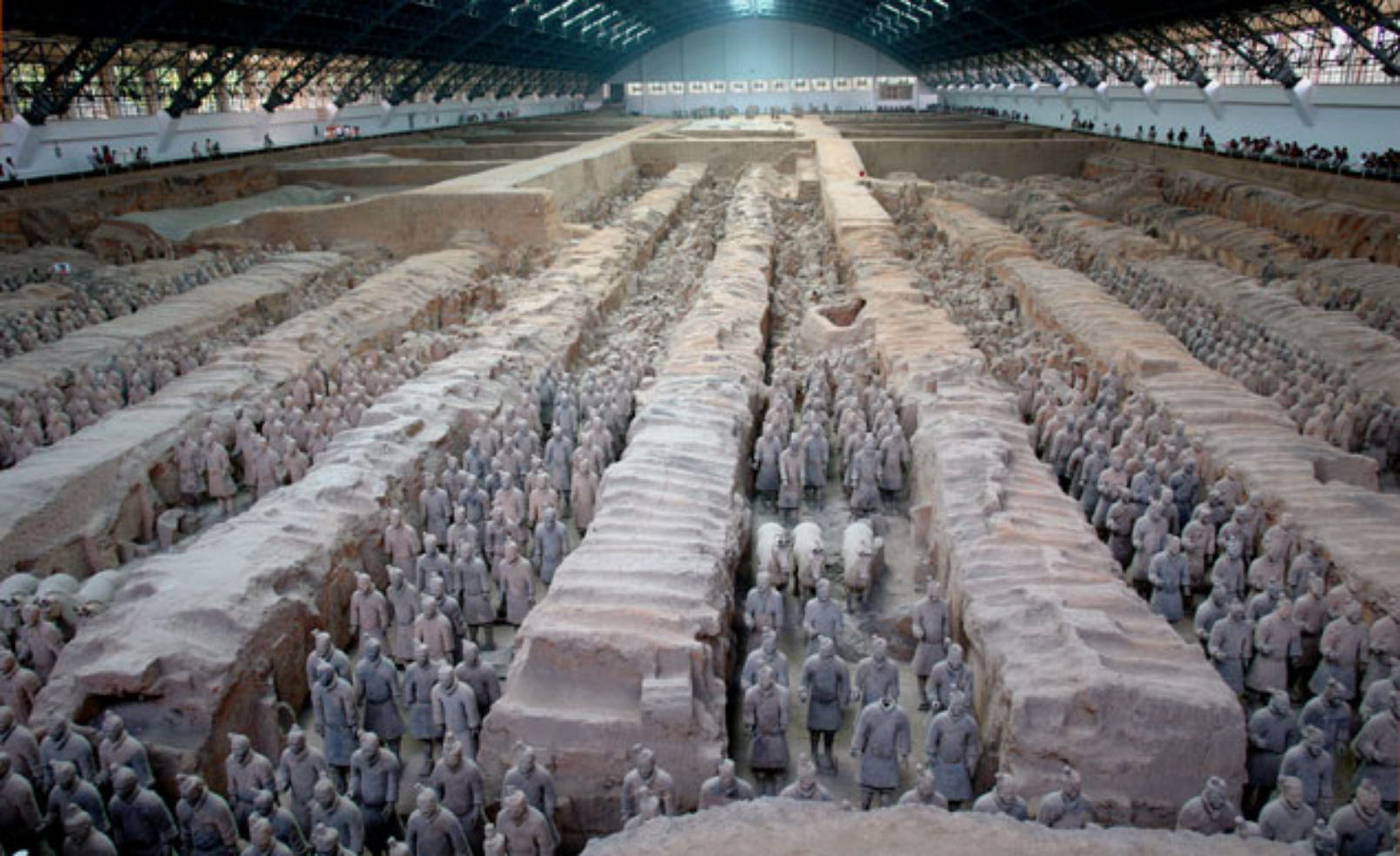 Terra Cotta Warriors in Xian, China