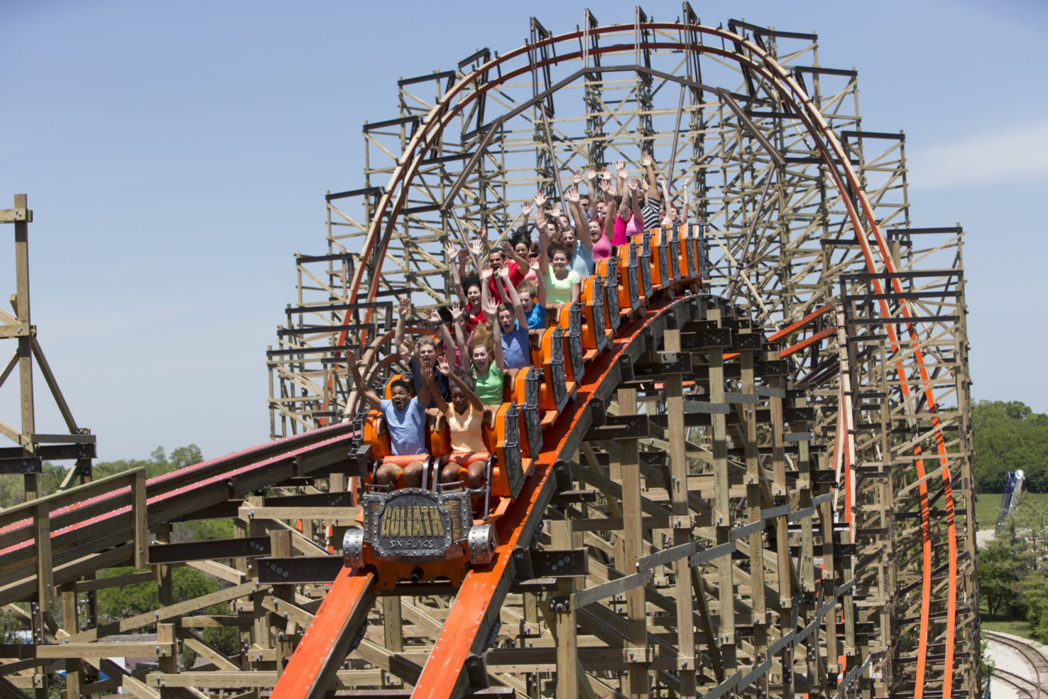 Goliath at Six Flags Great America in Chicago